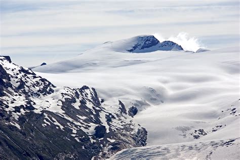 Black Mountain Covered With Snow During Daytime Switzerland Hd