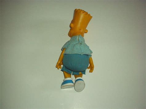 Bart Simpson 11 Stuff Filled And Plastic Body Doll Toy In Clothes