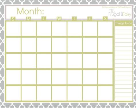 5 Free Printable Calendars Blank Calendar Template Calendar