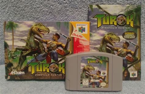 Turok Dinosaur Hunter Classic Nintendo Video Game Cartridge N