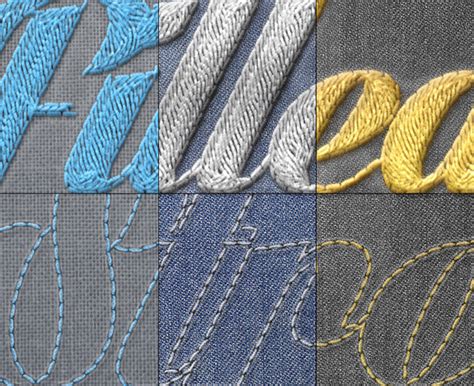 A texture, when applied to photoshop, is a photo that is used on top of your own image that when tweaked by changing blend or opacity settings creates a beautiful textured look on your photo. Realistic Embroidery - Photoshop Actions - Best Designers