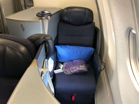 Review Malaysia Airlines A Business Class Upon Boarding