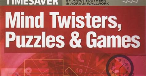 Timesaver Mind Twisters Puzzles And Games Elementary Intermediate