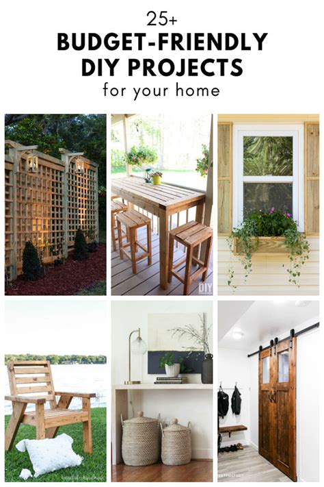 25 Budget Friendly Diy Projects For Your Home The Diy Dreamer
