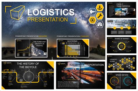 Logistics Powerpoint Template Presentaciones Power Point Creativas