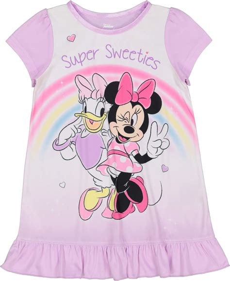 Disney Girls Minnie Mouse Nightgown Sleepwear And Robes Nightgowns