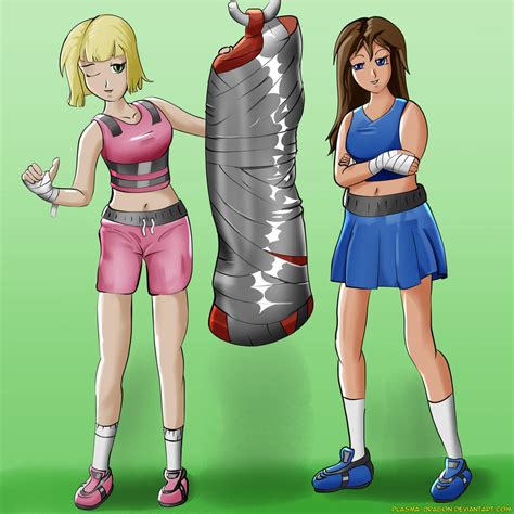 Boxing Girls By Plasma Dragon On Deviantart