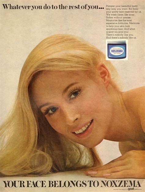 noxzema 1970 beauty ad noxzema vintage beauty