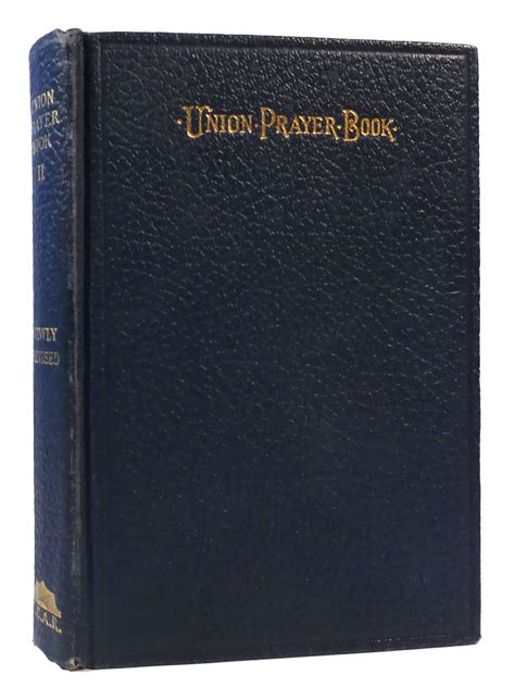 The Union Prayerbook For Jewish Worship Part Ii Central Conference