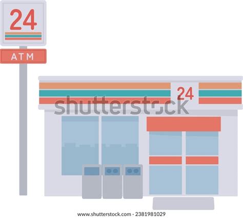 Clip Art Convenience Store Stock Vector Royalty Free 2381981029