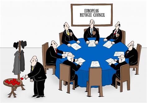 European Refugee Council Cartoon Movement