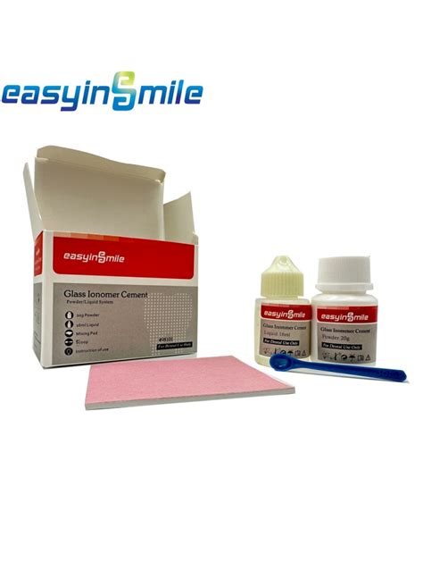 Easyinsmile Dental Permanent Glass Ionomer Cement Crown Bridge Veneer