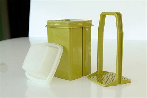 Vintage TUPPERWARE Olive Pickle Holder Keeper Brought To You Etsy