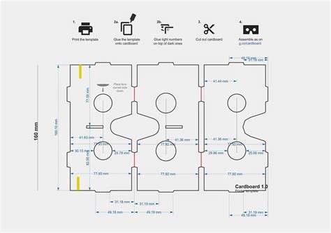 Making a biconvex lens for a diy google cardboard vr headset. print_yourself-Note+3-page1.jpg (1600×1130) | Поделки