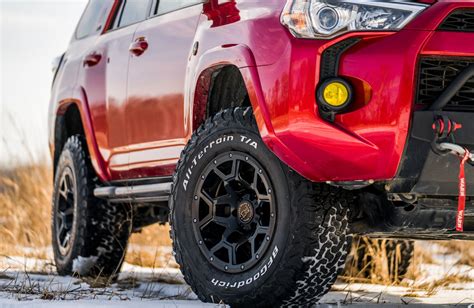 Black Rhino Off Road Wheels On A Red Toyota 4runner — Gallery