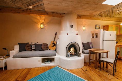 Pueblo Style Tiny Home In Santa Fe With A Mind Blowing Interior Dream