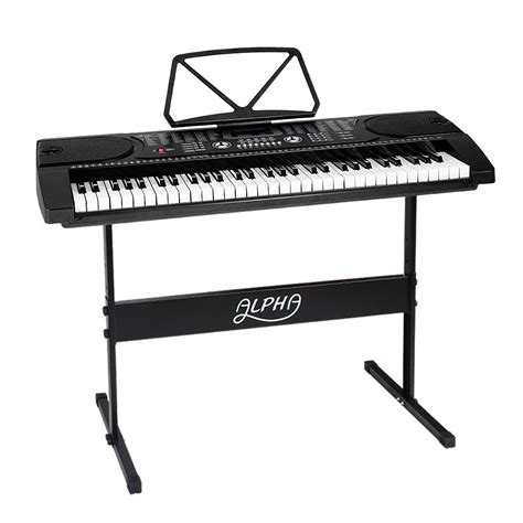 Alpha 61 Keys Led Electronic Piano Keyboard Deals101