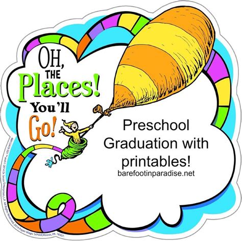 Seuss oh, the places you'll go decoration using household items. Preschool Graduation Party: Oh the Places You'll Go ...