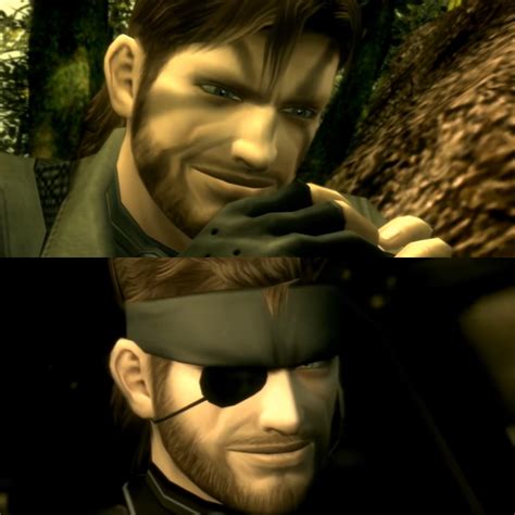 When I Was First Getting Into The Series Snake Smiling And Showing Emotions In MGS Convinced