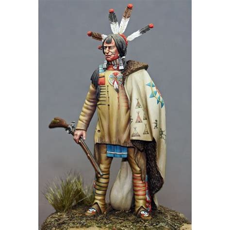 Teton Lakota Sioux Warrior 1830 Art Girona
