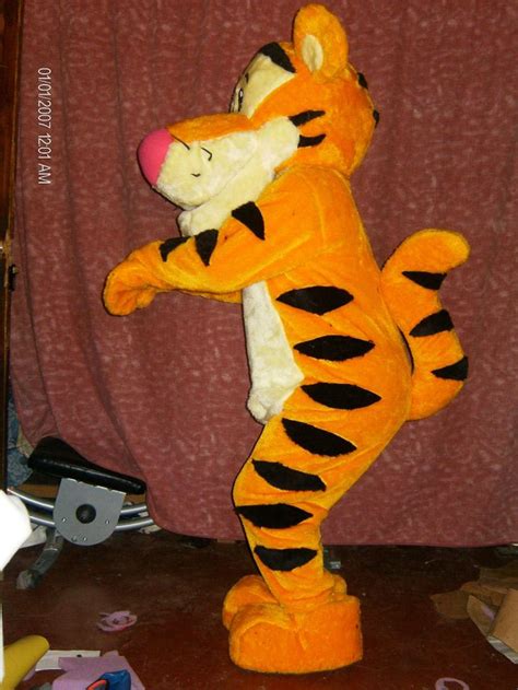 Tigger Mascot Costume Adult Cartoon Costume For Sale Etsy