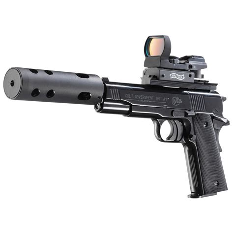 Walther® Colt® 1911 177 Caliber Pellet Gun 147555 Air And Bb