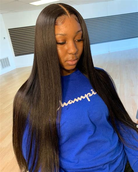 Asteria Hair 24 40 Super Long Straight Hair Lace Wigs Sew In