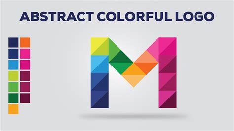 Adobe Illustrator Colorful Abstract Logo Design Youtube