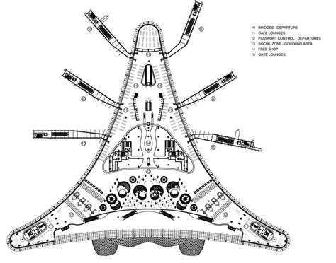 Heydar Aliyev International Airport Interior Design Site Layout Plan