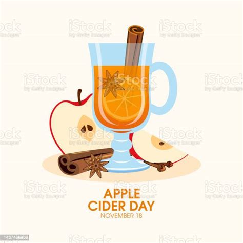 Apple Cider Day Vector Stock Illustration Download Image Now