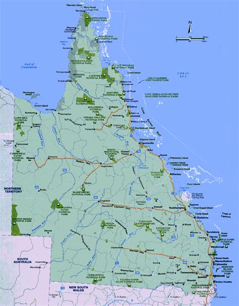 Queensland Regional Map Pictures Map Of Australia Region Political