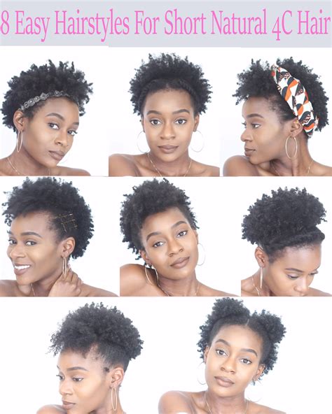 9 Best Easy 4c Natural Hairstyles For Work