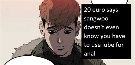 “20 euro says sangwoo doesn t even know you have killing stalking confessions