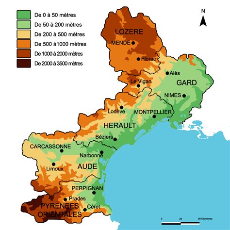 Région De France Le Languedoc Roussillon