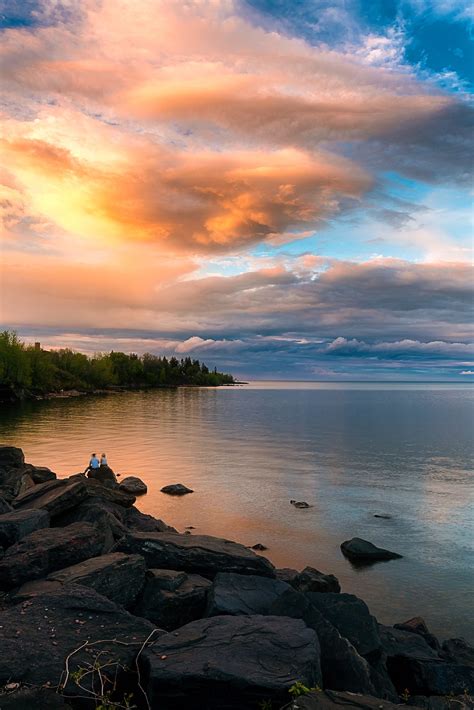 Sunset Duluth Minnesota By Likehe 🇺🇸 Sunset Beautiful Sunset