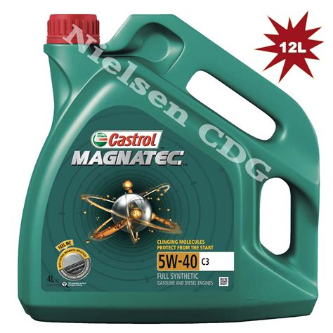 Buy Castrol Magnatec 5w 40 C3 Fully Synthetic Engine Oil A3b4 12l