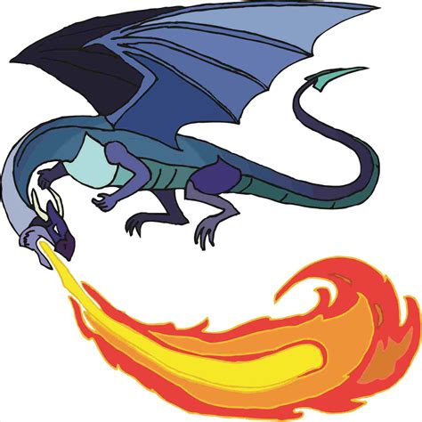 Fire Dragon Drawing Free Download On Clipartmag