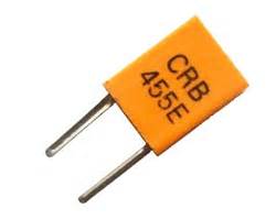 Ceramic resonator, crb455e datasheet, crb455e circuit, crb455e data sheet : ★455KHz★セラミック発振子（10個入） - aitendo