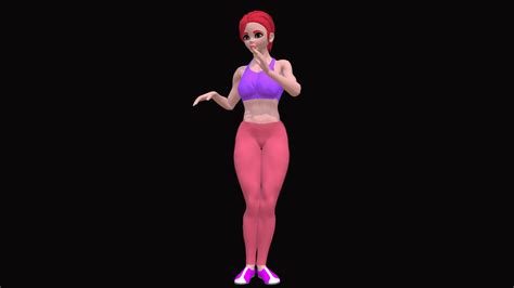 Girl Dance Download Free 3d Model By Ingwill Dobleuww [519cd5f] Sketchfab