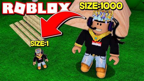 How To Become The Smallest Roblox Player Ever Youtube