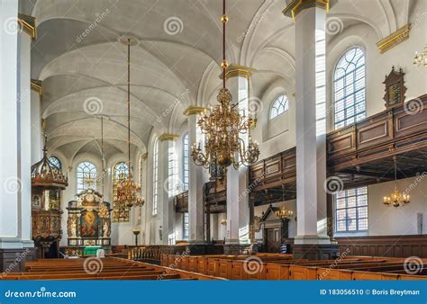 Church Of The Holy Ghost Copenhagen Denmark Stock Photo Image Of