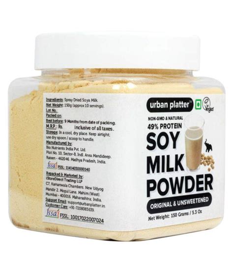 Urban Platter Soy Milk Powder 150 Gm Buy Urban Platter Soy Milk Powder