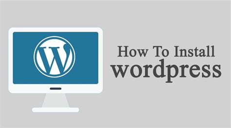 Install Wordpress Complete Guide On Installation Of Wordpress