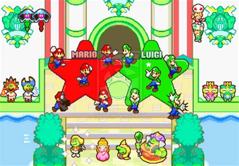 Superstar saga is a rpg video game published by nintendo released on november 17th, 2003 for the gameboy advance. Mario & Luigi Superstar Saga - WiiU - Giochi Torrents