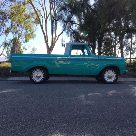 1963 Ford F100 Unibody Short Bed Custom Cab For Sale