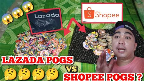 Lazada Pogs Vs Shopee Pogs Batang90s Pogs Teks 90s