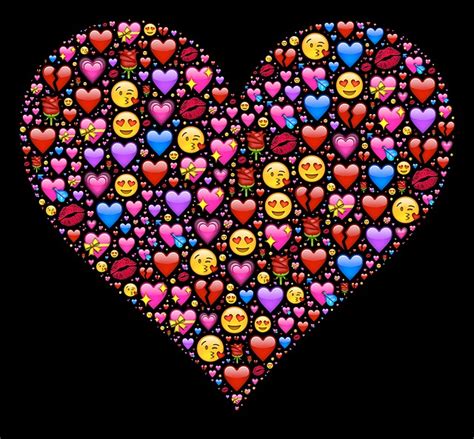 Cœur Emoji Affection Image Gratuite Sur Pixabay Pixabay
