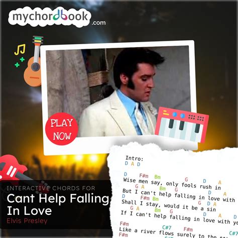 Elvis Presley Cant Help Falling In Love Chords