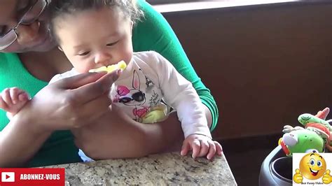 Babies Eating Lemons For The First Time Compilation 2016 YouTube
