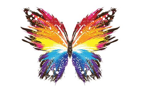 Animated Butterfly Vector Clipart Best